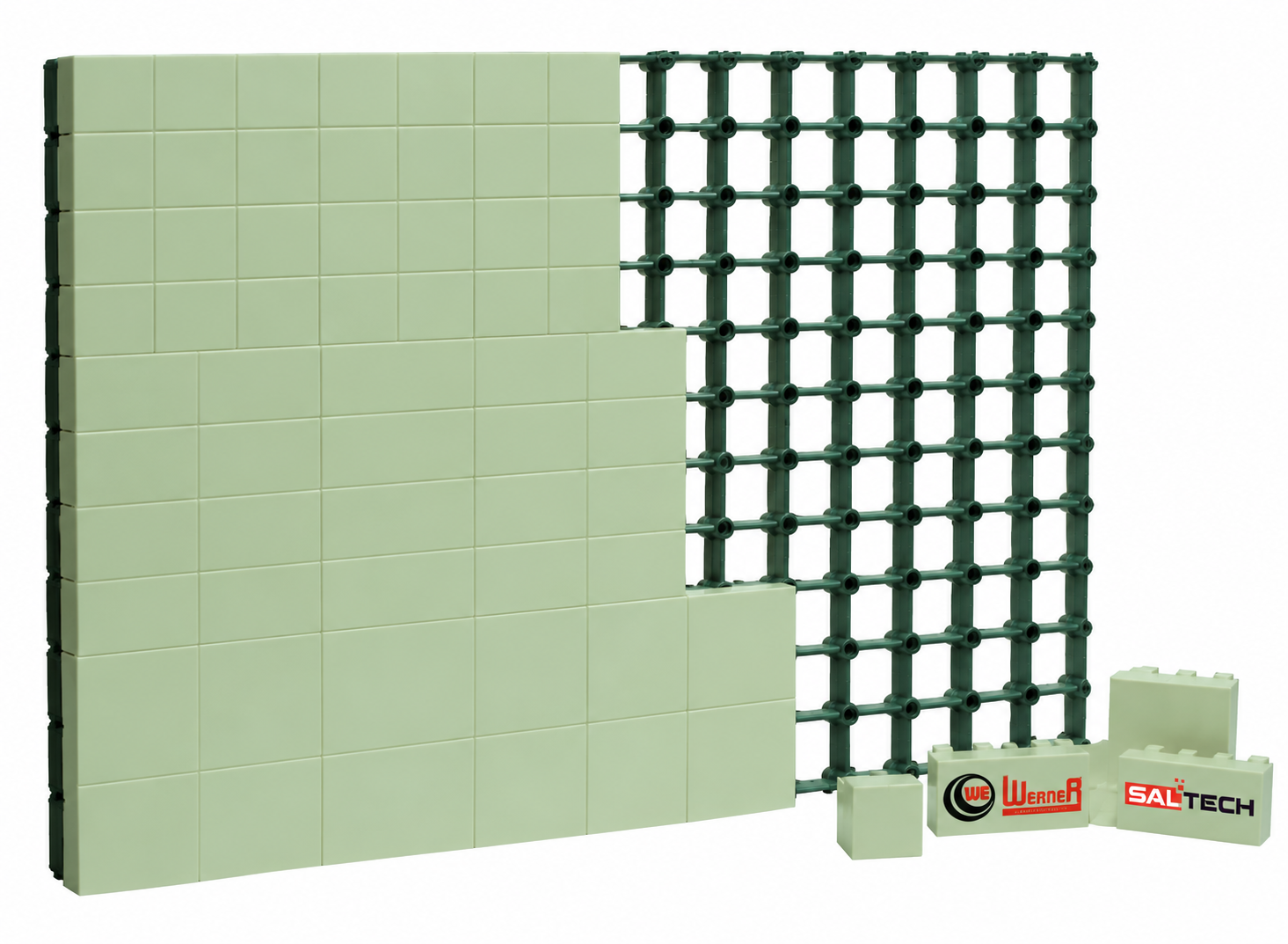 Metal Grid Mosaic Panels